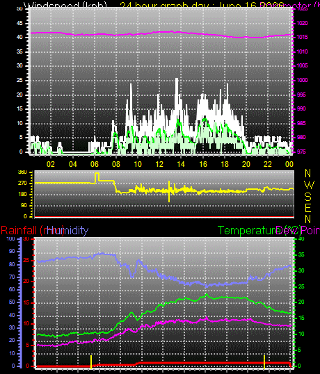 24 Hour Graph for Day 16